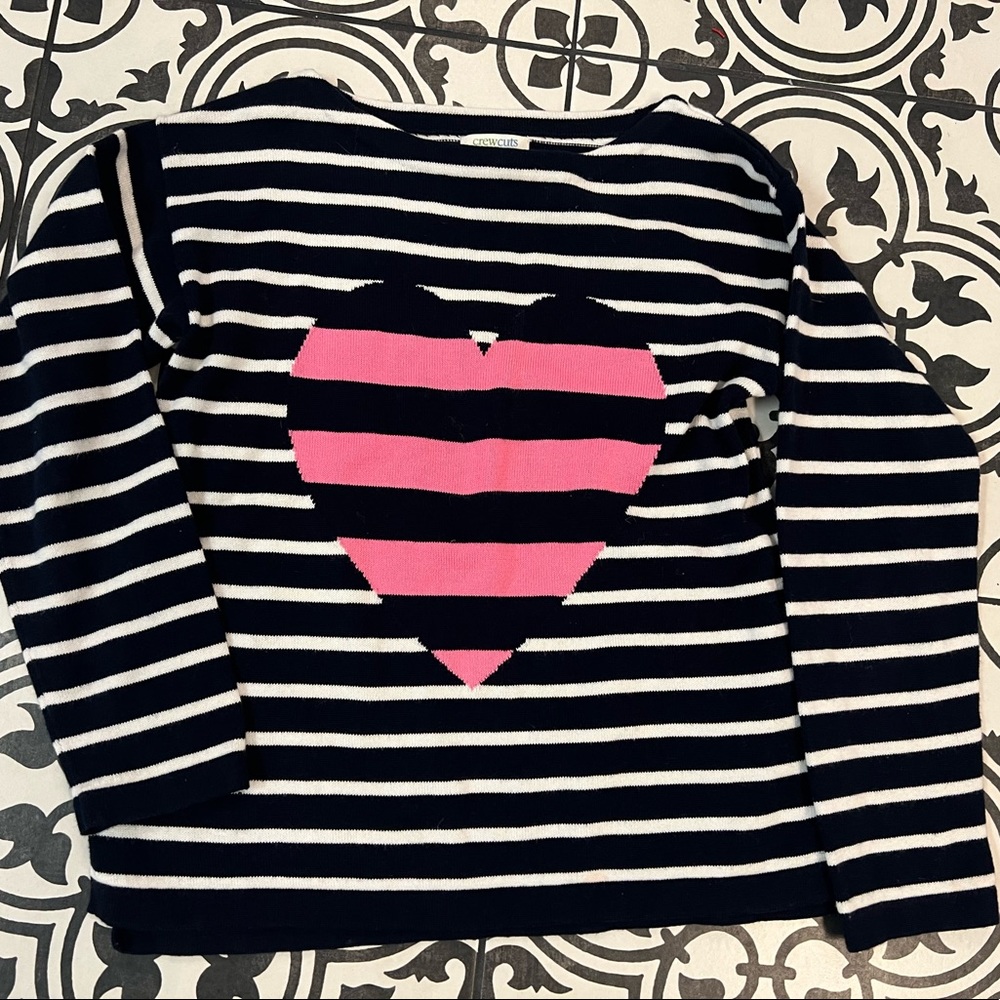Crewcuts size 8 sweater girls